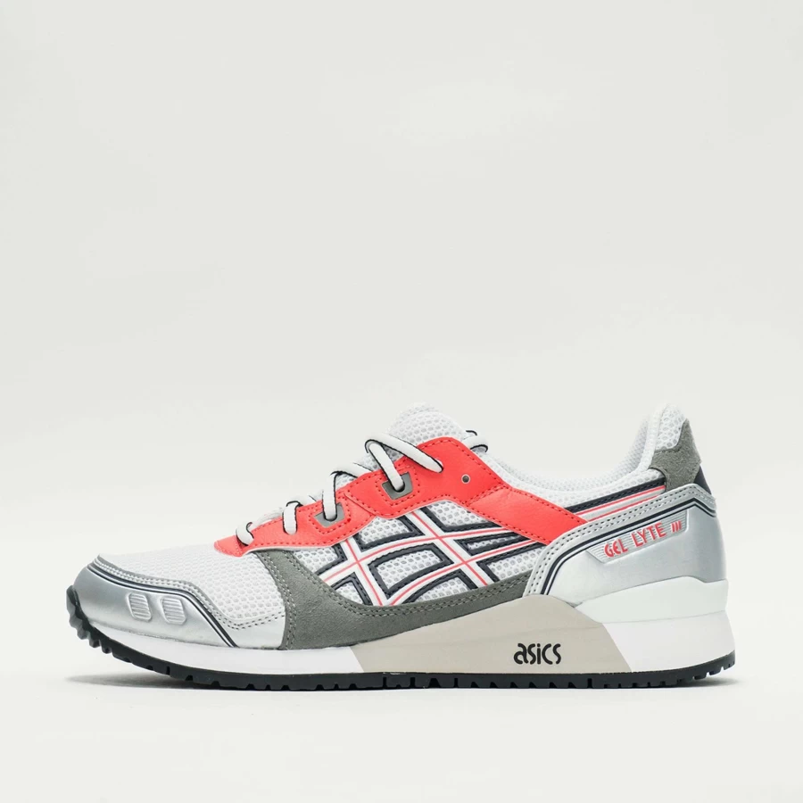 ASICS Gel-Lyte III OG Sneakers in White/Sienna - Retro Running Shoes for Men & Women