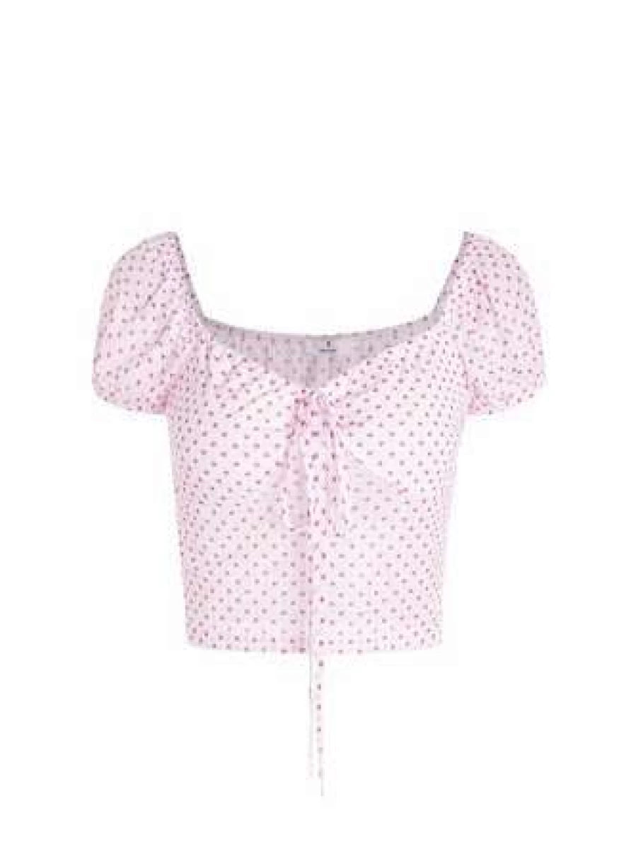 "Kollyy Sweet Top T-Shirt for Women - Black & Pink Casual Tee"