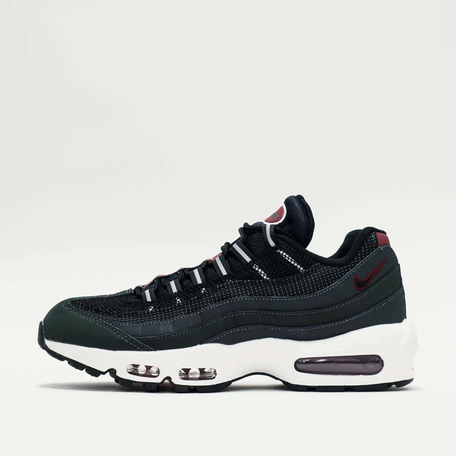 Nike Air Max 95 Sneakers in Anthracite/Team Red/Summit White Colorway