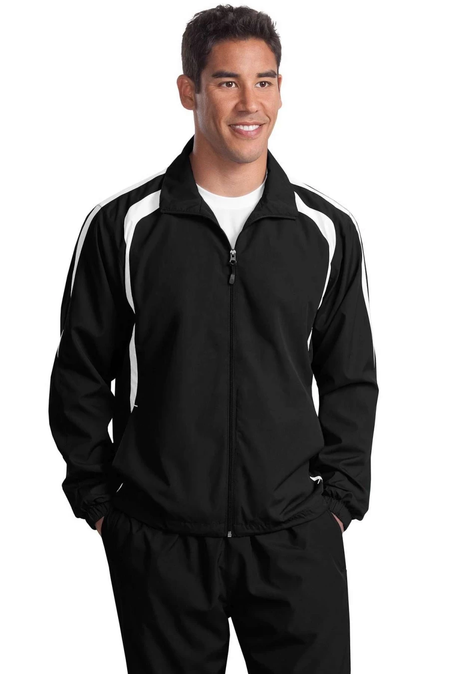 Men's Colorblock Raglan Jacket - Sport-Tek Performance Tall Fit Tjst60