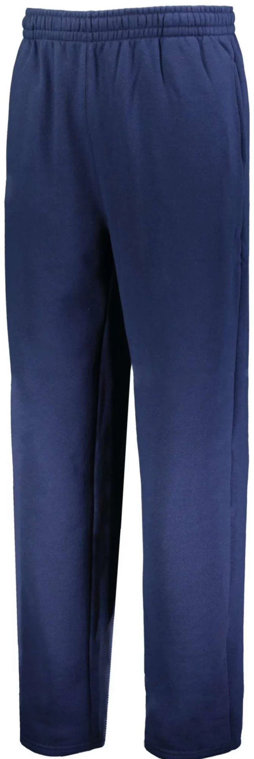 Russell Men's 80/20 Cotton Blend Open-Bottom Sweatpants - Comfortable Casual Team Pants
