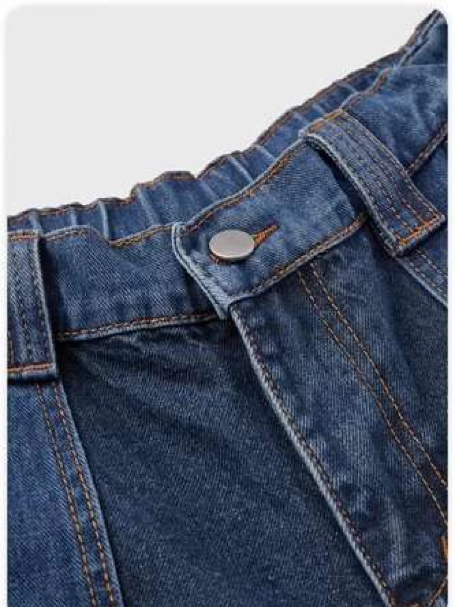 "Kollyy Casual Deep Blue Relaxed Fit Bottom Pants for Men & Women"